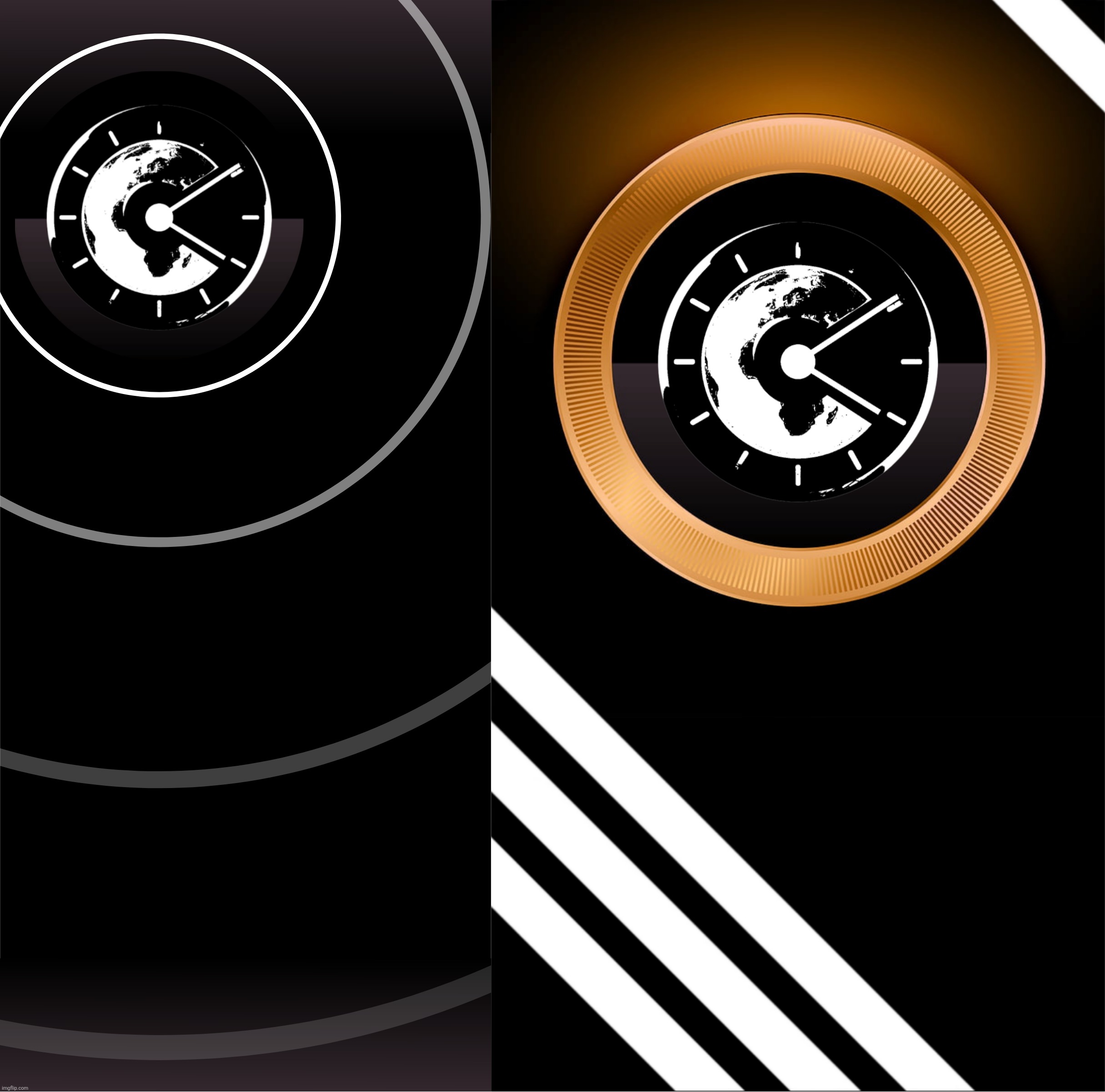 Did anyone think these two wallpapers were AI too or nah? | made w/ Imgflip meme maker