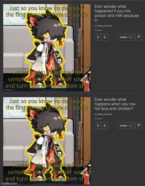 Before and after inspect element, now bye yall | made w/ Imgflip meme maker