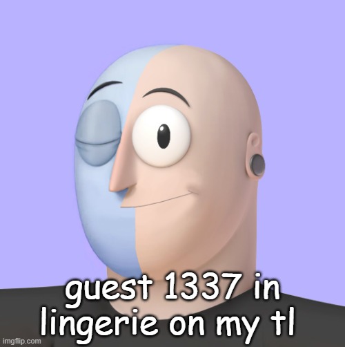 drool emoji | guest 1337 in lingerie on my tl | image tagged in ena | made w/ Imgflip meme maker