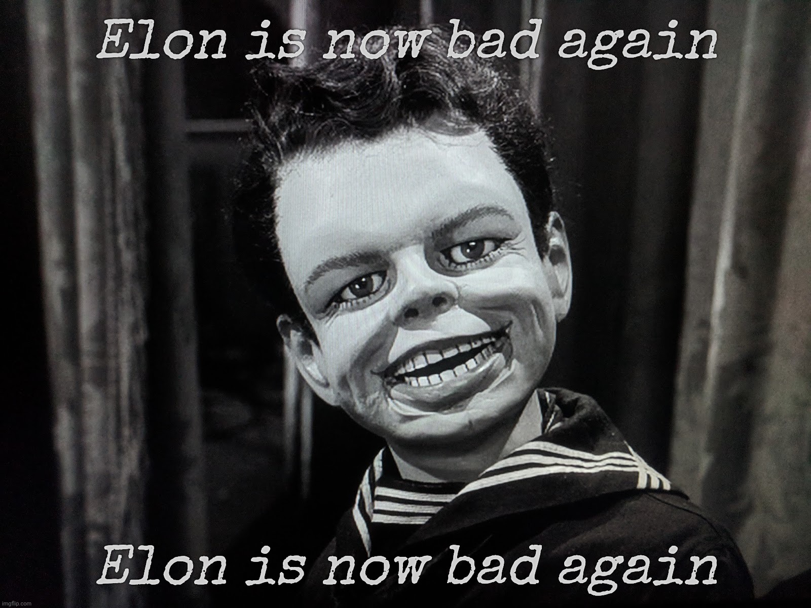 Elon is now bad again Elon is now bad again | made w/ Imgflip meme maker