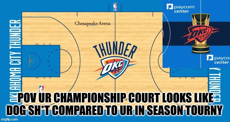 NBA Finals court meme | image tagged in memes,basketball meme,oklahoma,nba,nba finals,sports | made w/ Imgflip meme maker