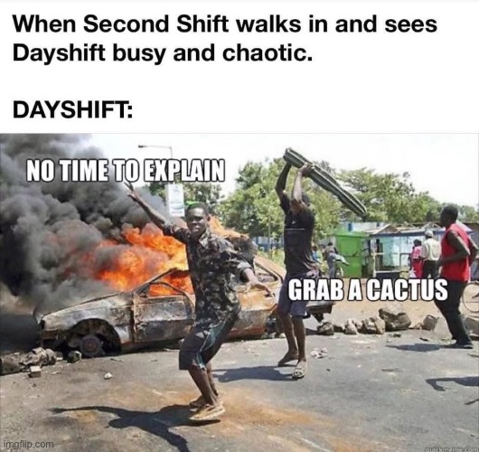 Handover be like | image tagged in crewmate,work,night shift | made w/ Imgflip meme maker