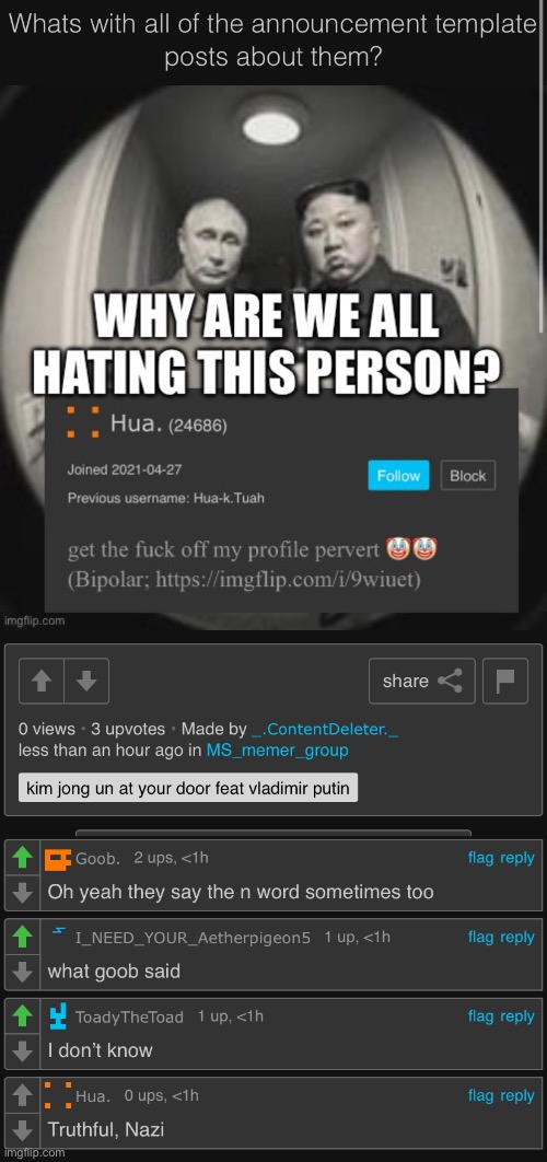 Bro just admitted to being a Nazi I guess? Unless I’m misinterpreting that. | made w/ Imgflip meme maker