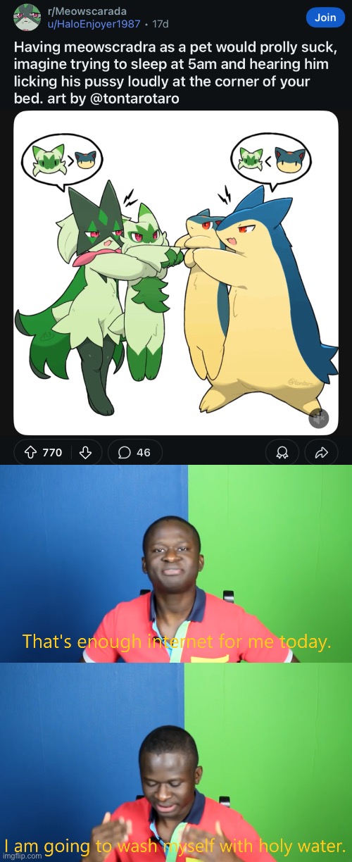 I love getting recommended random subreddits but getting the most stupid image possible out of it | image tagged in that's enough internet for me today | made w/ Imgflip meme maker