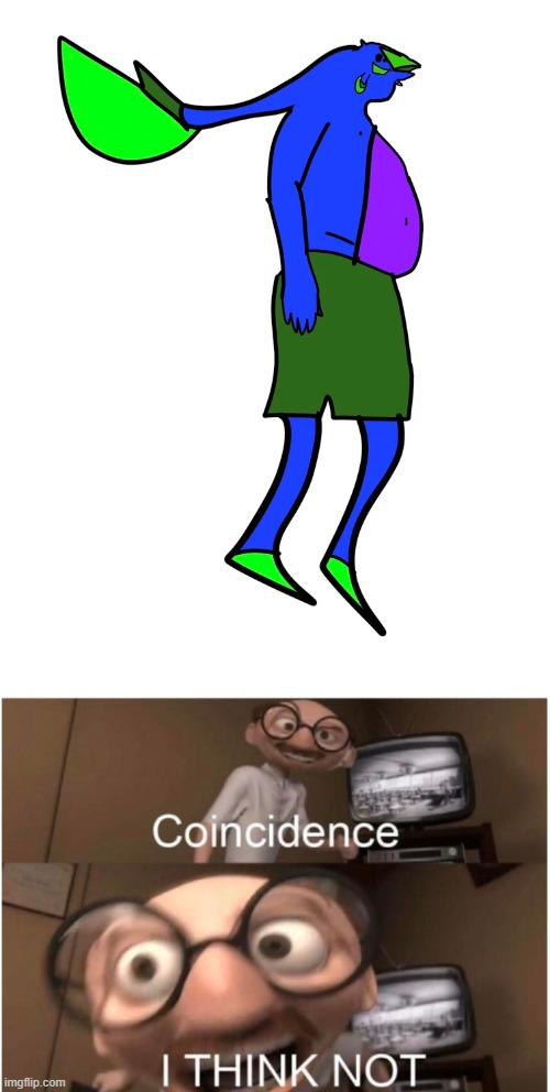 kiray's brainrot alien | image tagged in coincidence i think not,memes,roblox | made w/ Imgflip meme maker