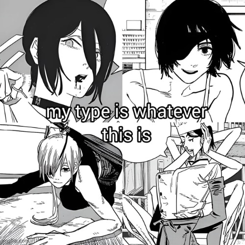 image tagged in freaky,chainsaw man,memes,unfunny | made w/ Imgflip meme maker