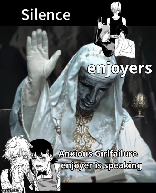 image tagged in memes,chainsaw man,girl failure,unfunny,you know the drill | made w/ Imgflip meme maker