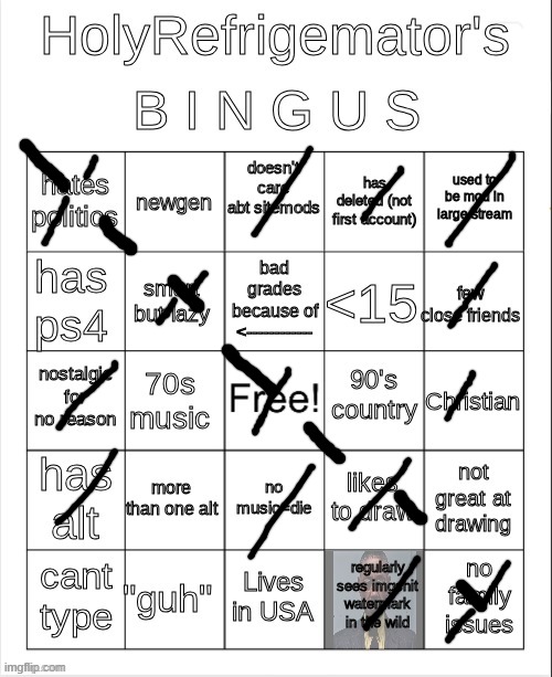 HolyRefrigemator Binger | image tagged in holyrefrigemator binger | made w/ Imgflip meme maker
