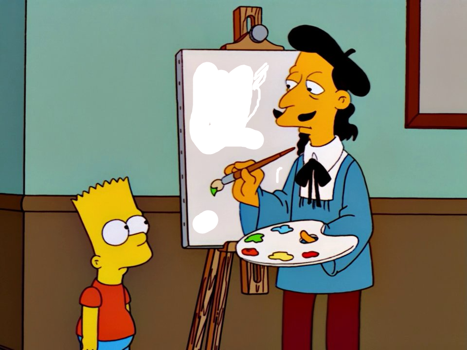 The Simpsons Blank Meme Template