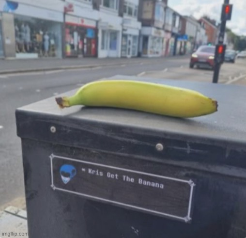 Kris get the banana | image tagged in get the banana kris,potassium | made w/ Imgflip meme maker