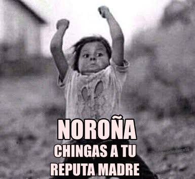 Noroña chingas a tu reputa madre Blank Meme Template