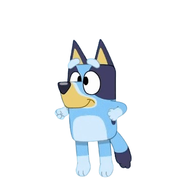 Bluey Heeler Blank Meme Template