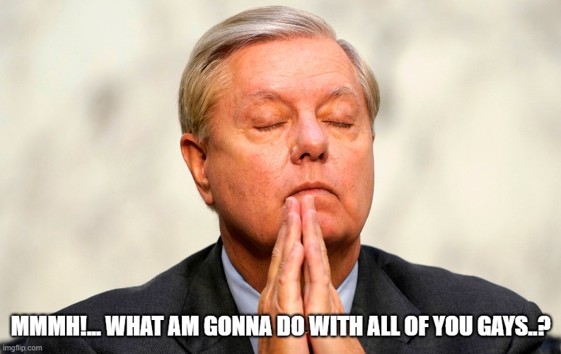 lindsey is disgusted | MMMH!... WHAT AM GONNA DO WITH ALL OF YOU GAYS..? | made w/ Imgflip meme maker