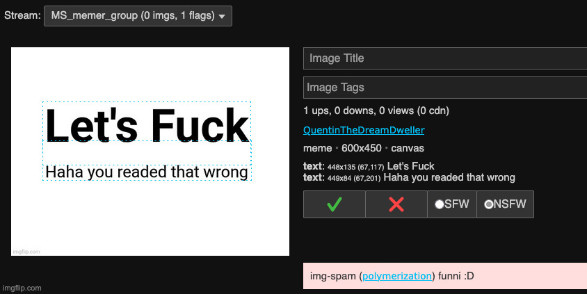 @polymerization are u dumb? | made w/ Imgflip meme maker