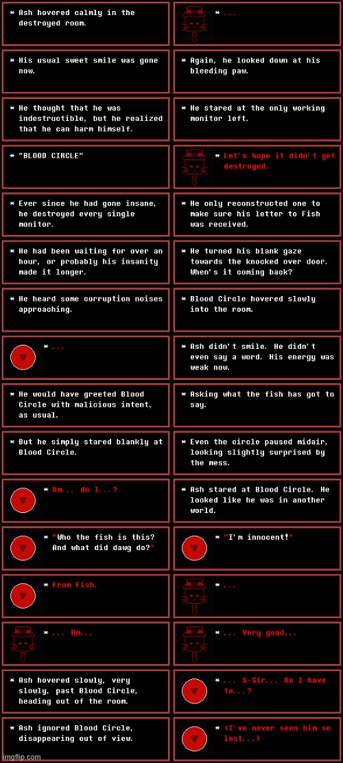 (Chapter 47) | image tagged in understream,undertale,corruption,textbox,chapter,chapters | made w/ Imgflip meme maker