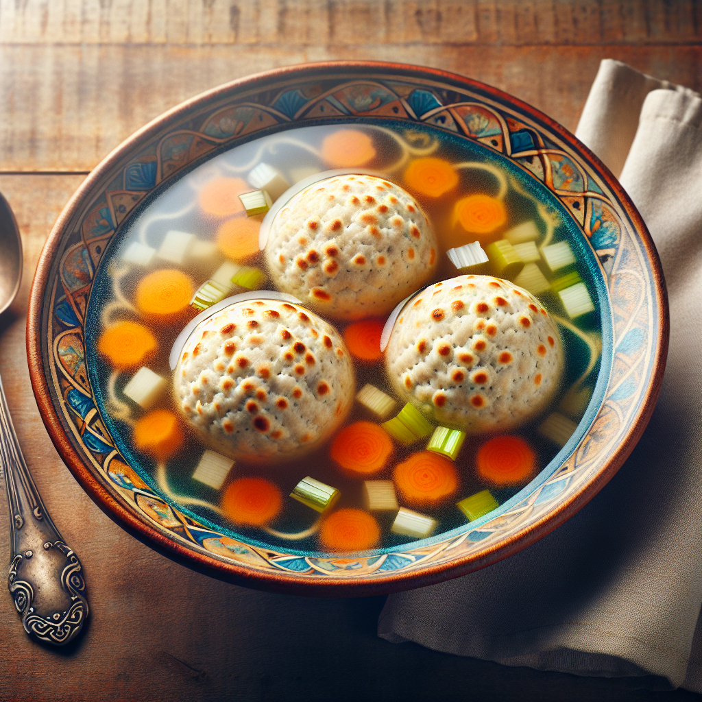 Matzo ball soup Blank Meme Template