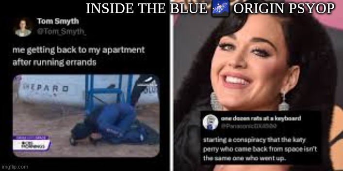 INSIDE THE BLUE 🌌 ORIGIN PSYOP | made w/ Imgflip meme maker