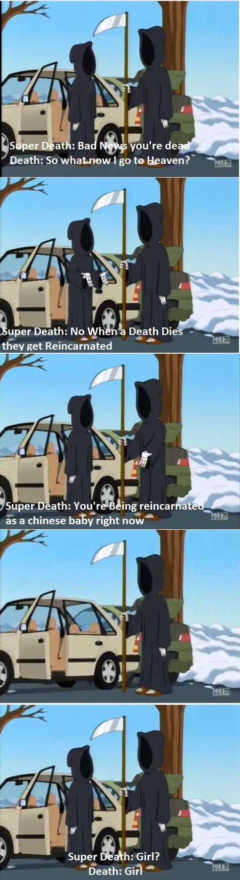 Super Death Blank Meme Template