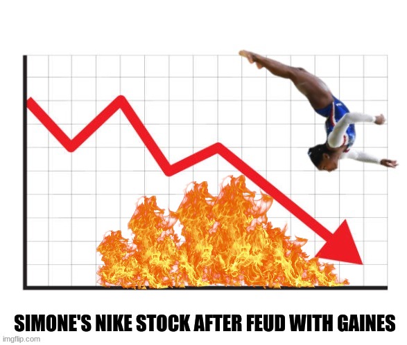 Simone Biles woke meme | image tagged in memes,woke,gymnastics,larry,politics,political meme | made w/ Imgflip meme maker