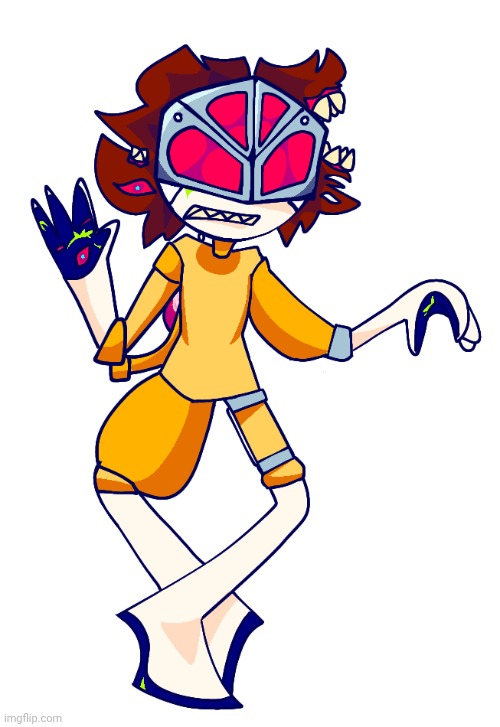 Uxel (but I had a good night's sleep and I drew them in an alternate design) | made w/ Imgflip meme maker