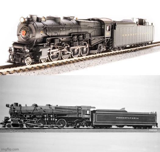 Ok, so I'm gonna make a few lore changes to smudge, the main one being a new locomotive basis, the PRR M1 mountain type | made w/ Imgflip meme maker