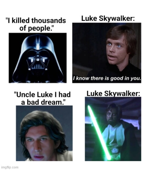 Star Wars | image tagged in star wars,meme,funny,lattice climbing,dark humor,latticeclimbing | made w/ Imgflip meme maker