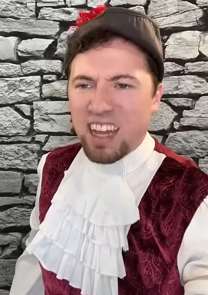 One Shot Questers Bard Angry Blank Meme Template