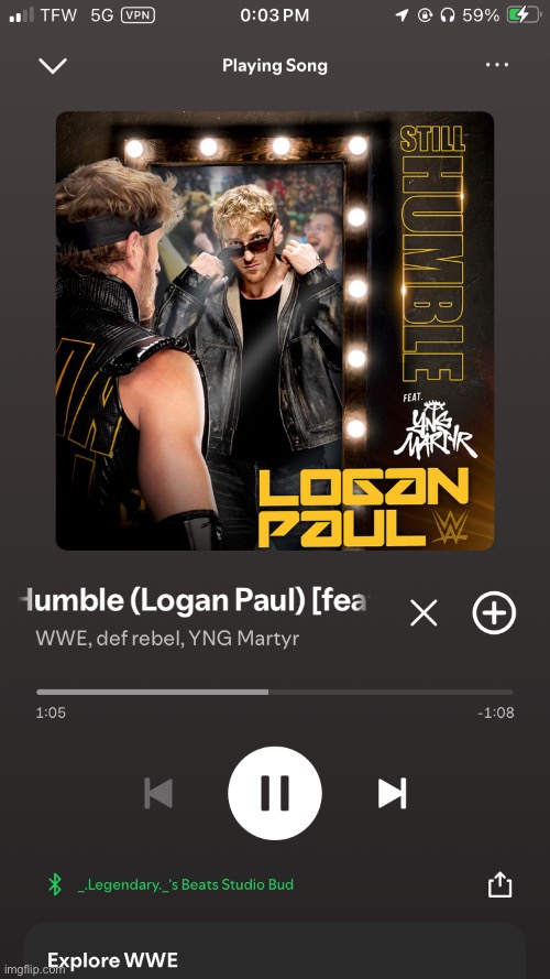 Finally using Spotify | made w/ Imgflip meme maker