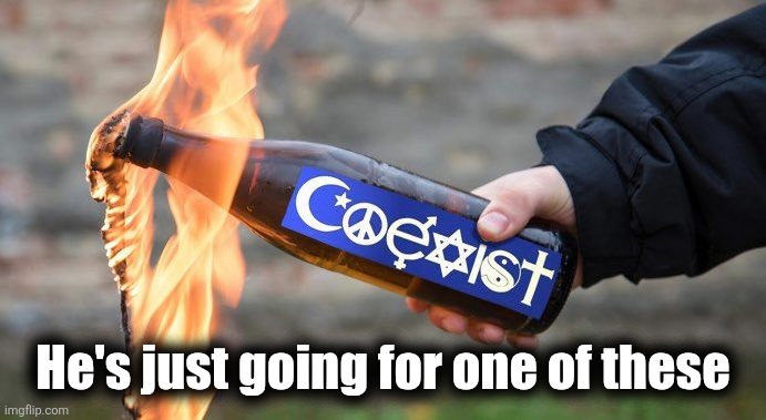 He's just going for one of these | made w/ Imgflip meme maker