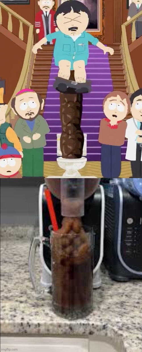 image tagged in southpark,pooping | made w/ Imgflip meme maker