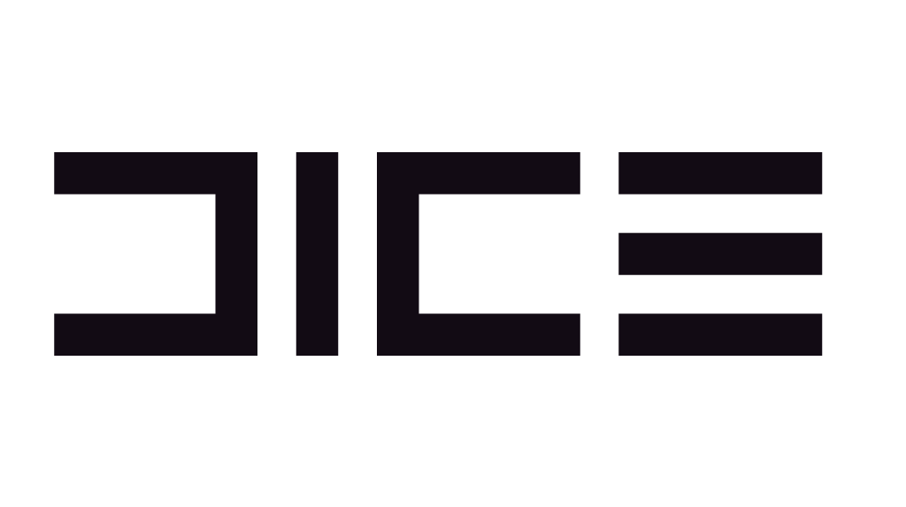DICE logo Blank Meme Template