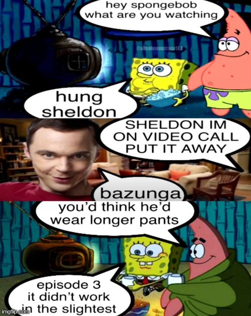 Hung Sheldon.mp3 | made w/ Imgflip meme maker