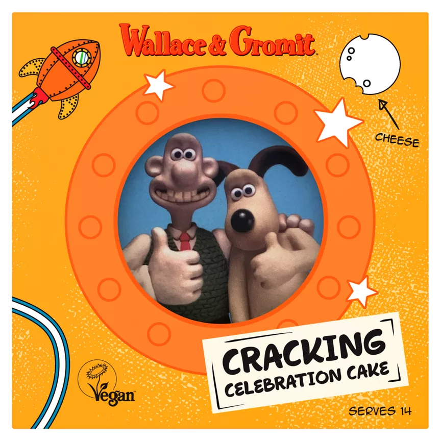 Wallace And Gromit Cracking Celebration Cake Blank Meme Template