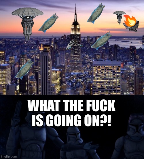 WHAT THE FUCK IS GOING ON?! | image tagged in new york city,what the hell was that meme | made w/ Imgflip meme maker