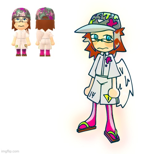 Drew mii | made w/ Imgflip meme maker