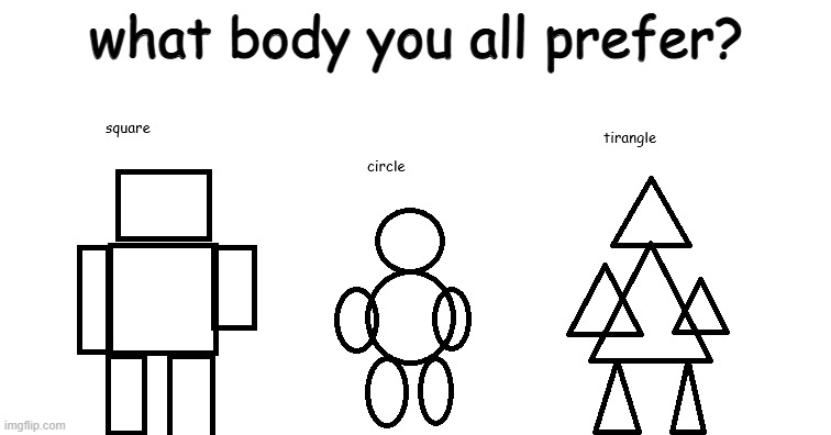 what body you all prefer? | made w/ Imgflip meme maker