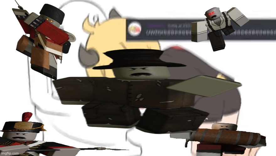 Unfunny Meme | image tagged in guts and blackpowder,daebom | made w/ Imgflip meme maker