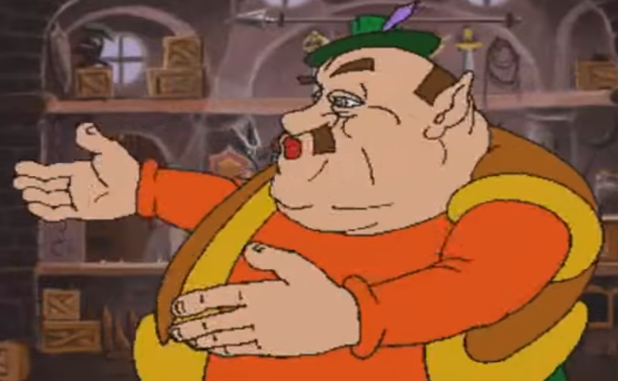 Morshu Dodge Blank Meme Template