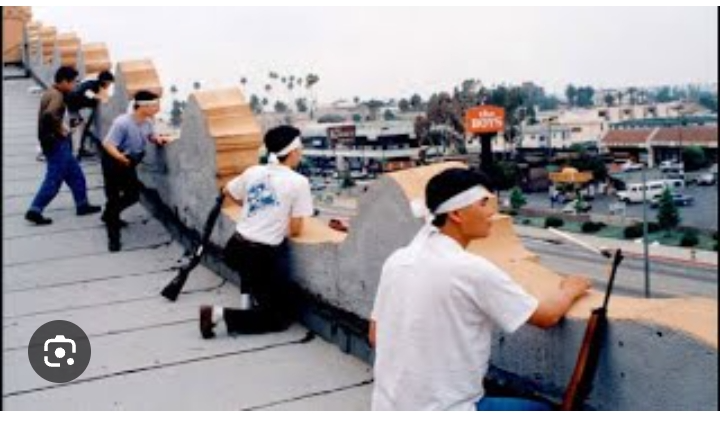 Rooftop Koreans Blank Meme Template