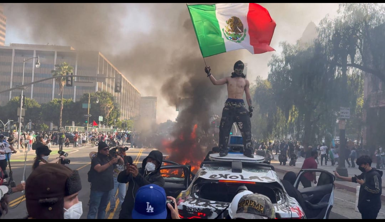 LA RIOTs 2025 Blank Meme Template