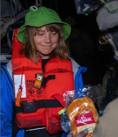 Greta Gets A Sandwich Blank Meme Template