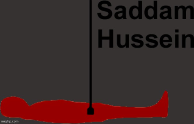 red saddam | image tagged in red saddam | made w/ Imgflip meme maker