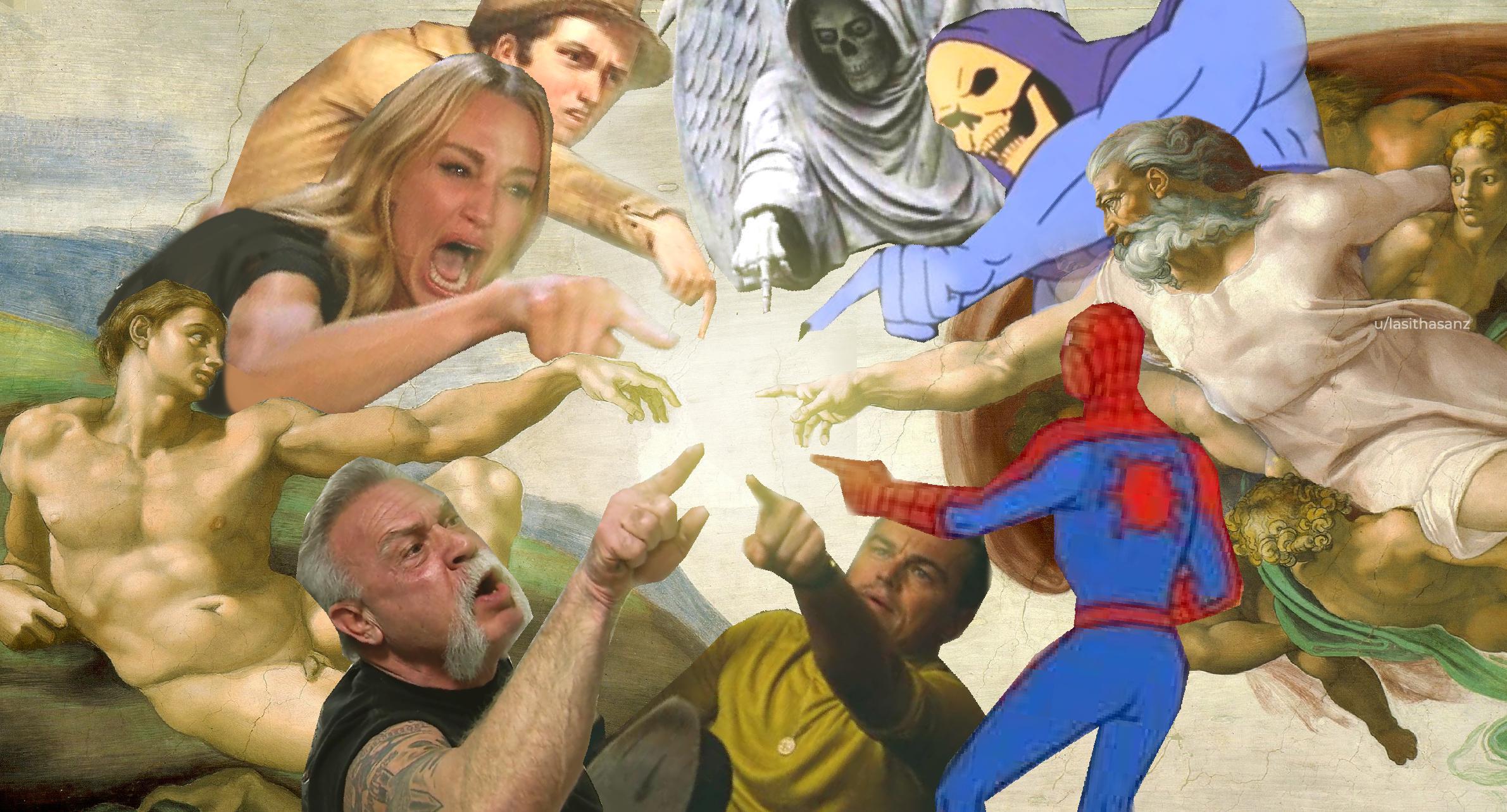 Point out Blank Meme Template
