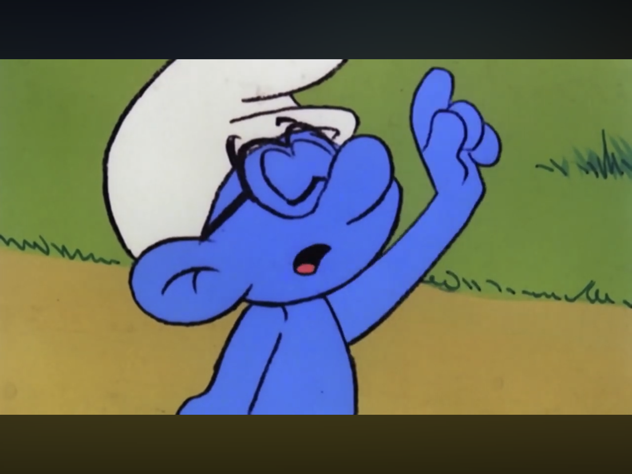 As Papa Smurf Always Says Blank Meme Template