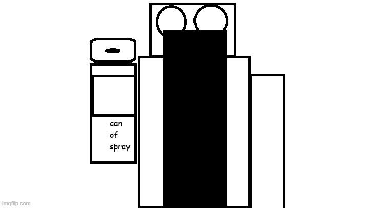 can of spray | image tagged in can of spray | made w/ Imgflip meme maker
