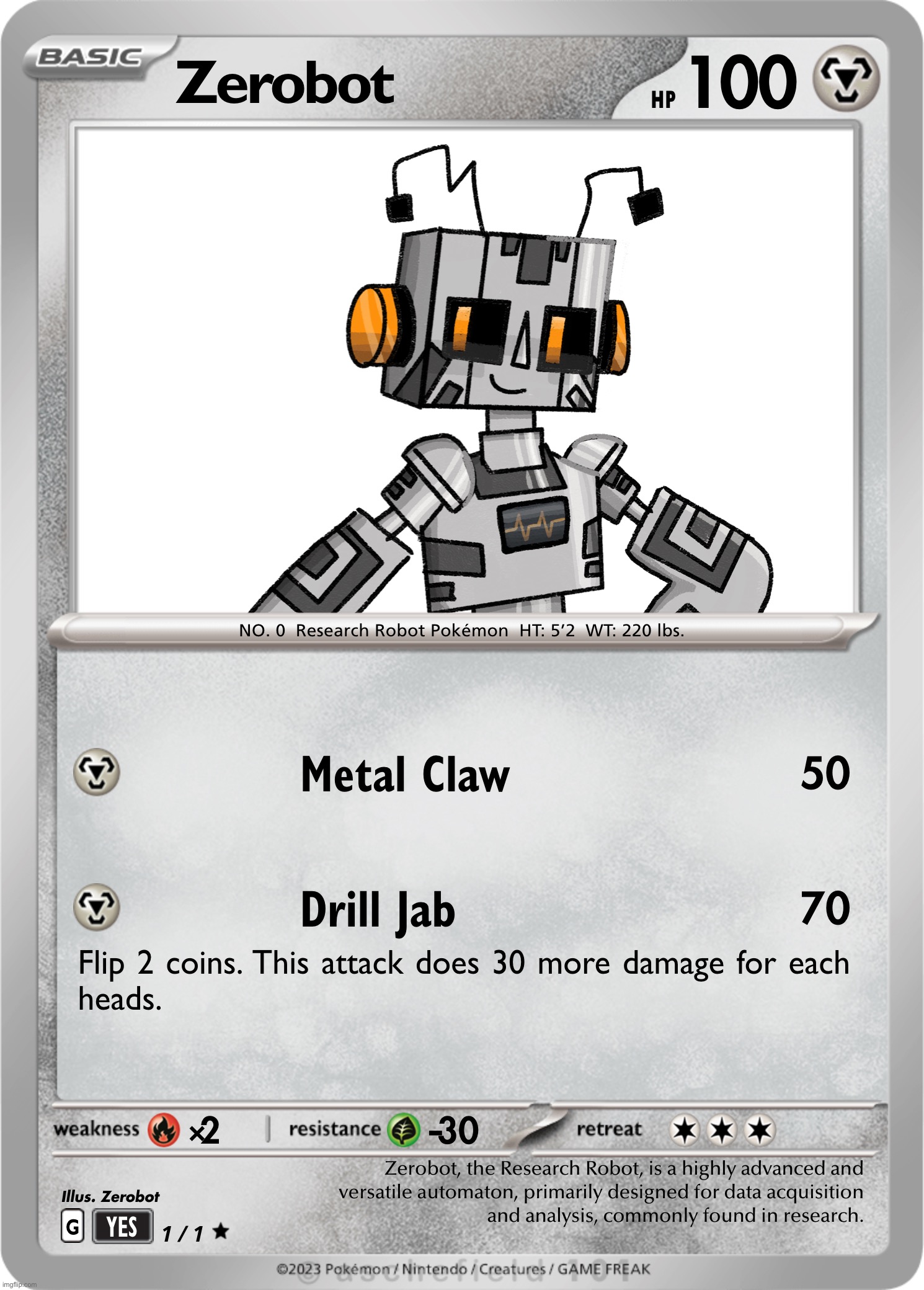 Zerobot but in the Pokémon TCG | made w/ Imgflip meme maker