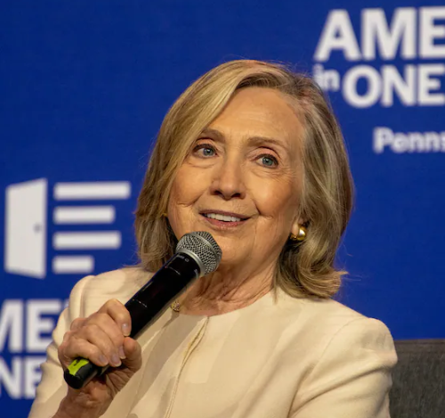 Hillary Clinton Heart Throb I'm in Love Blank Meme Template
