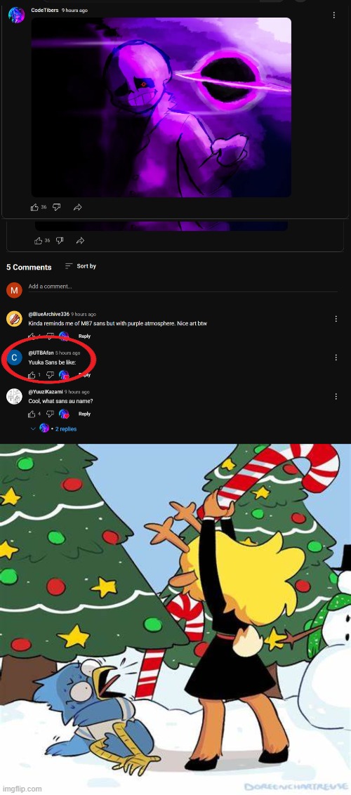 just NO | image tagged in noelle beating berdly | made w/ Imgflip meme maker