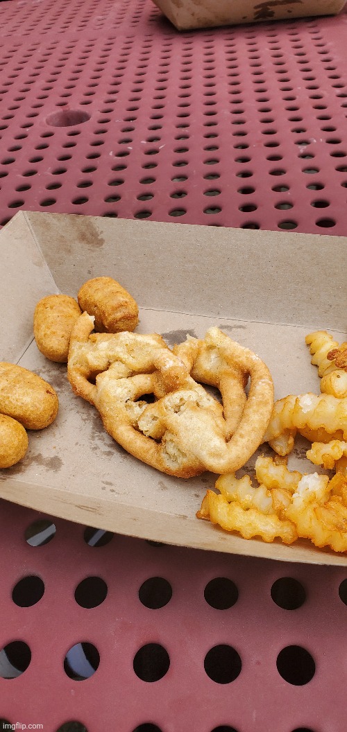 FUNNELCAKE FOR LUNCH?? | made w/ Imgflip meme maker