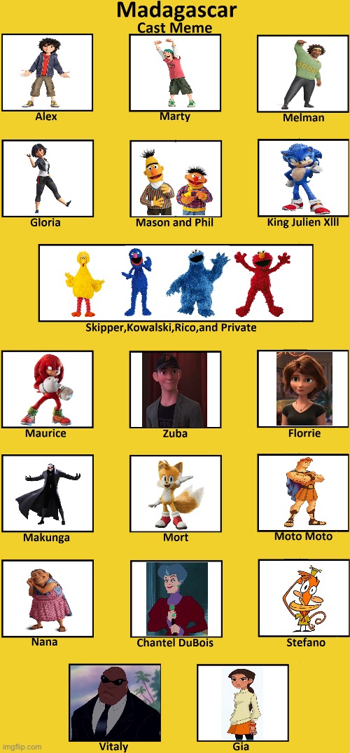 Madagascar trilogy meme 2 (my version) | image tagged in madagascar | made w/ Imgflip meme maker